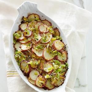 Apilco Porcelain Oval Au Gratin Baker