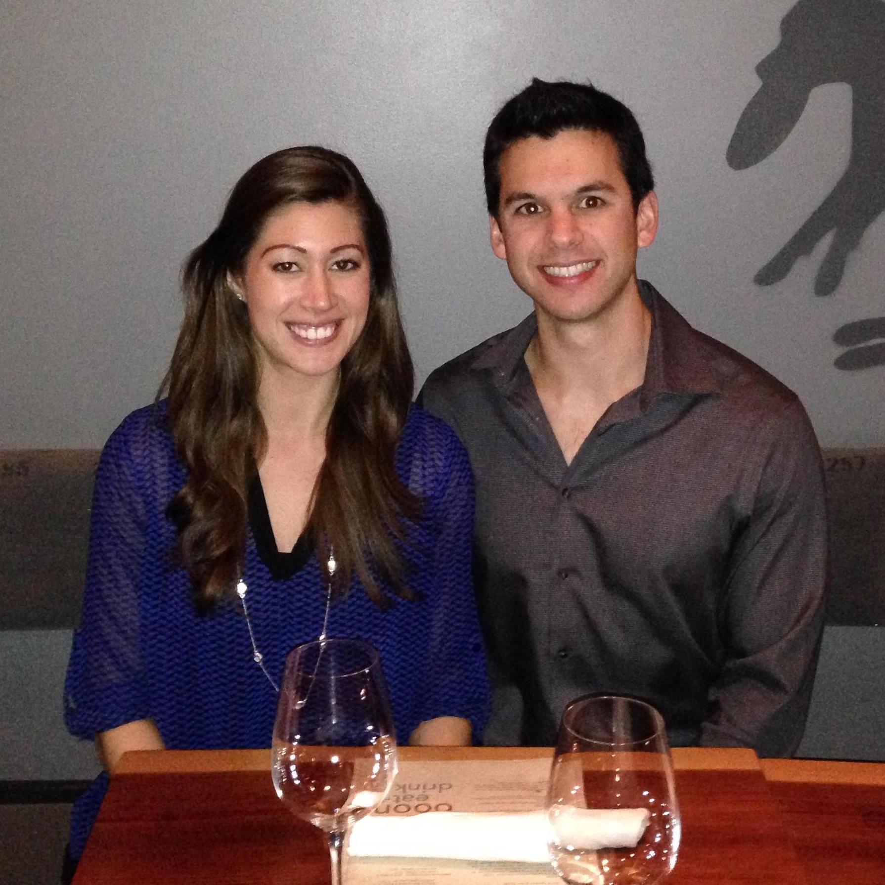 Celebrating our 5 year anniversary in Wine Country Winter 2014