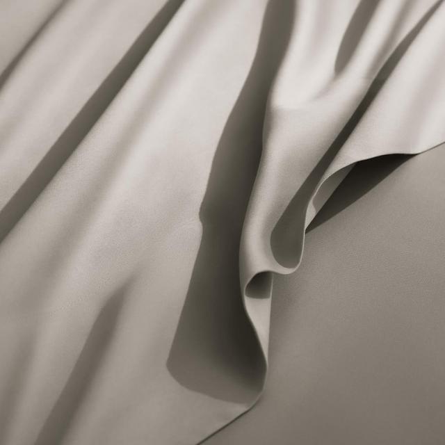 Boll and Branch Luxe Framed Sheet Set - Queen Pewter