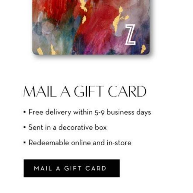 Z Gallerie Gift Card