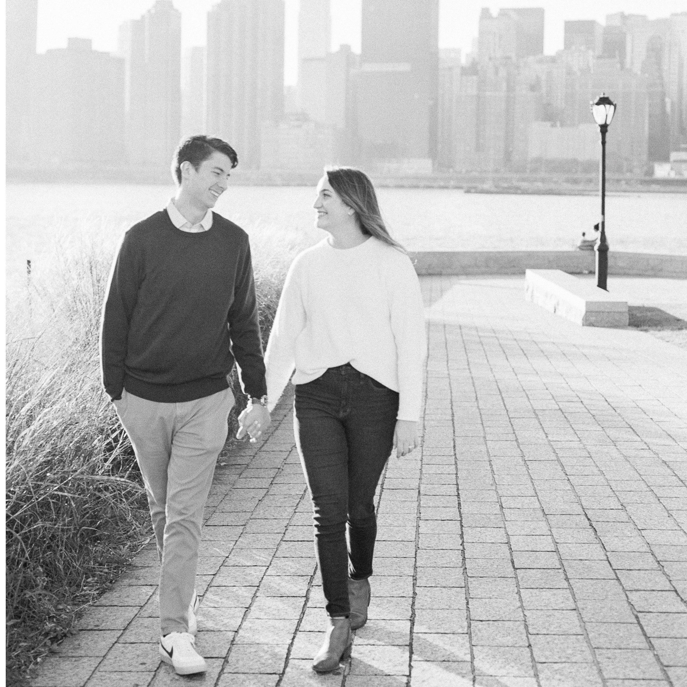 From our engagement shoot at Gantry State Park in Long Island City, NYC.