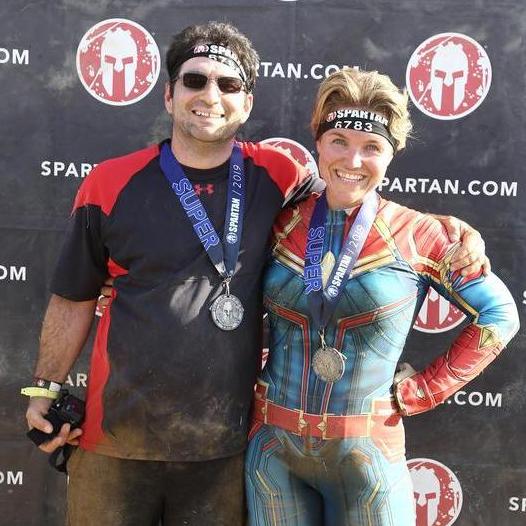 At a Spartan Race in Rancho Murieta, CA