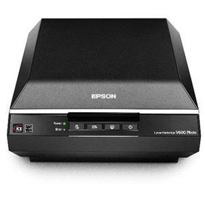 Epson                     Perfection V600, Flatbed 8.5x11.7" Photo Scanner, 6400x9600dpi - "Refubished by Epson"