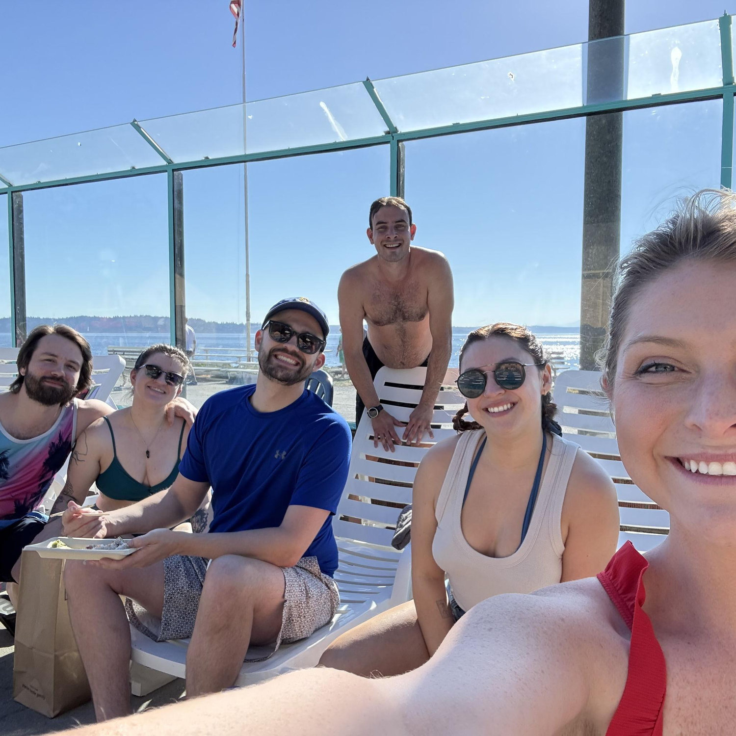 Coleman Pool days with friends in Seattle.