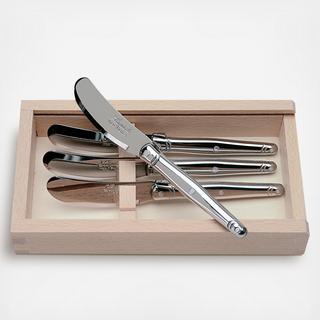 Laguiole Stainless Cheese Spreaders, Set of 4