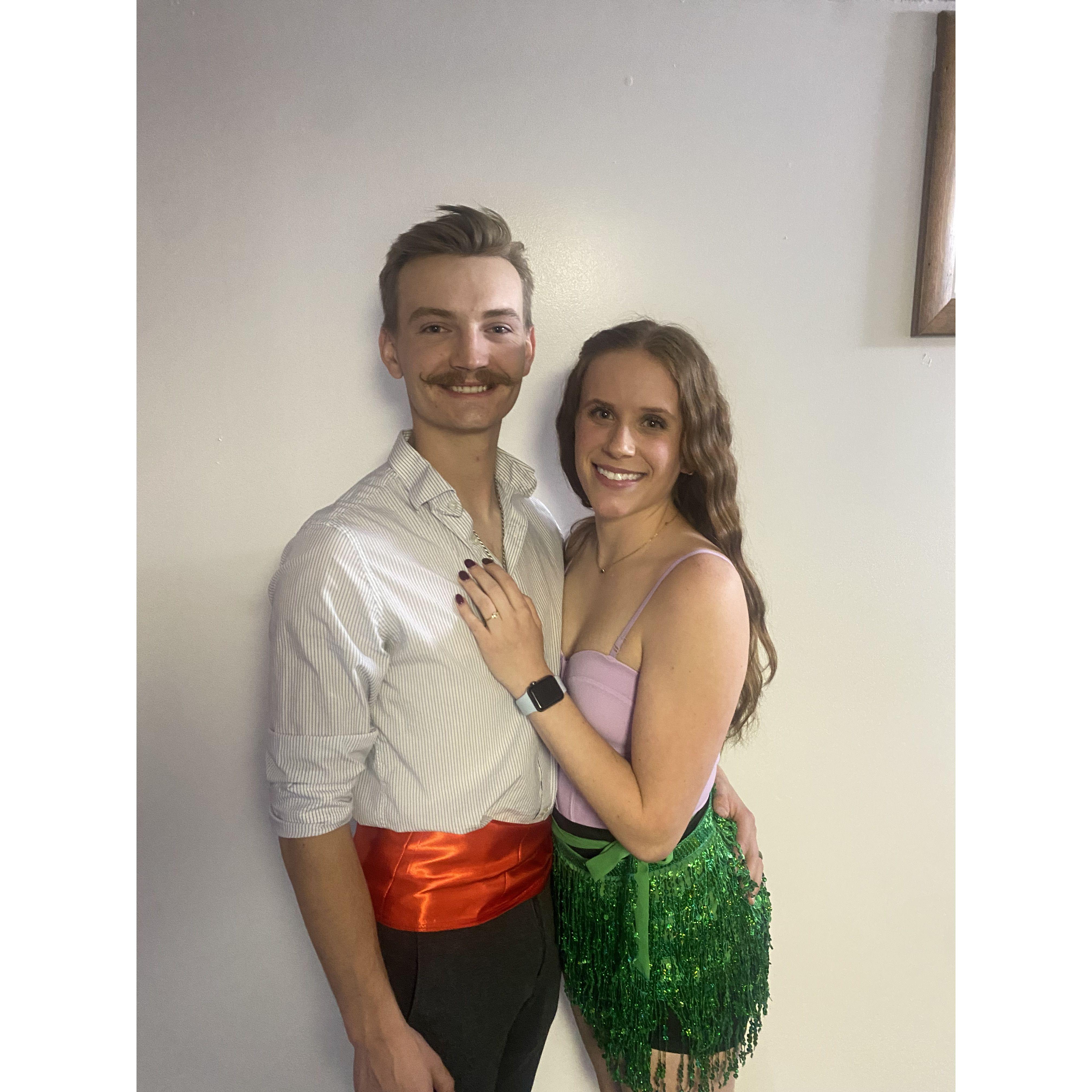 Halloween as Ariel and Prince Eric