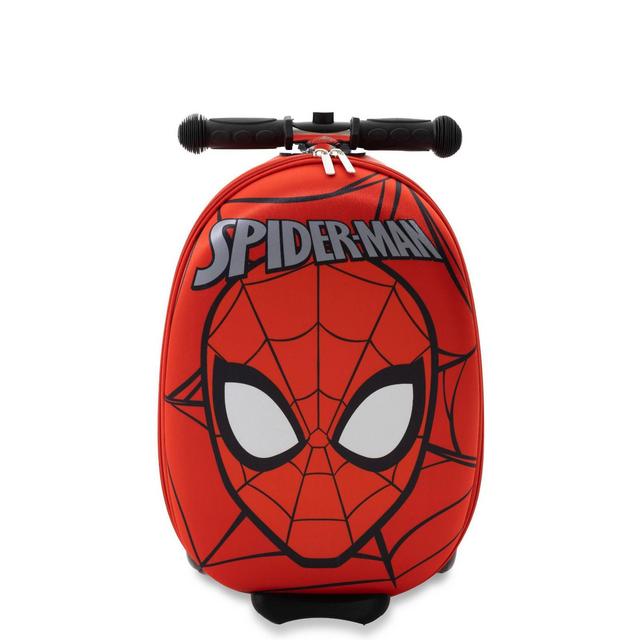 Spiderman Hardside Carry On Scooter Suitcase