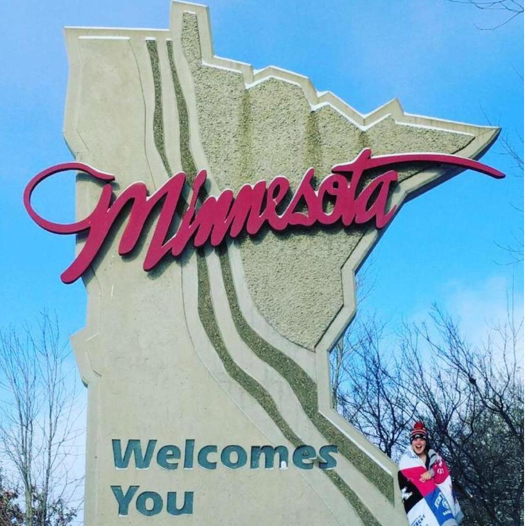 December 2017: Jen's first trip to MN. It was -18°F.