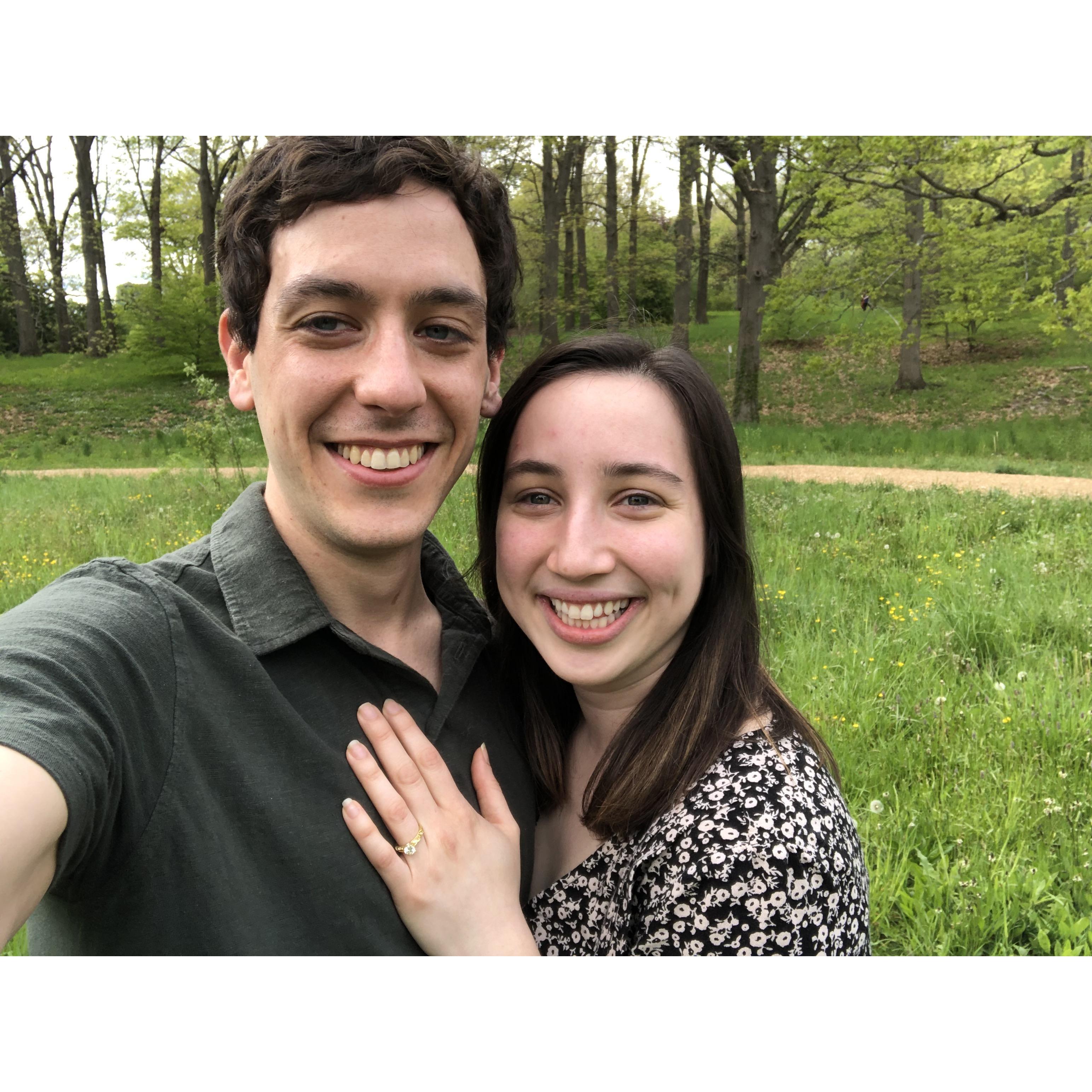 When Nate Proposed!!
Arnold Arboretum, Jamaica Plain, 2020.