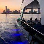 Excursión de ida y vuelta al atardecer en la Bahía de Cartagena