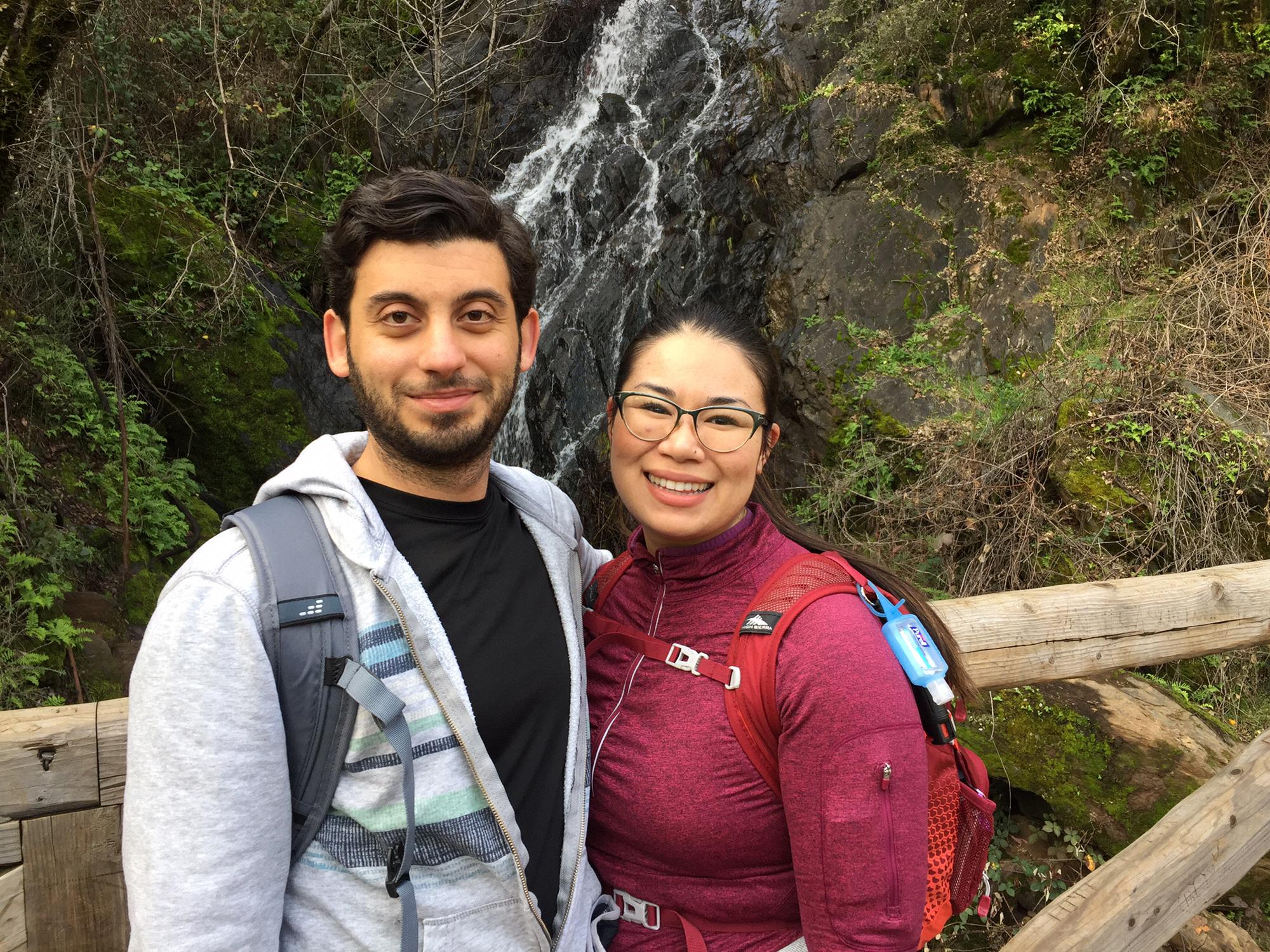 Hiking in Auburn.