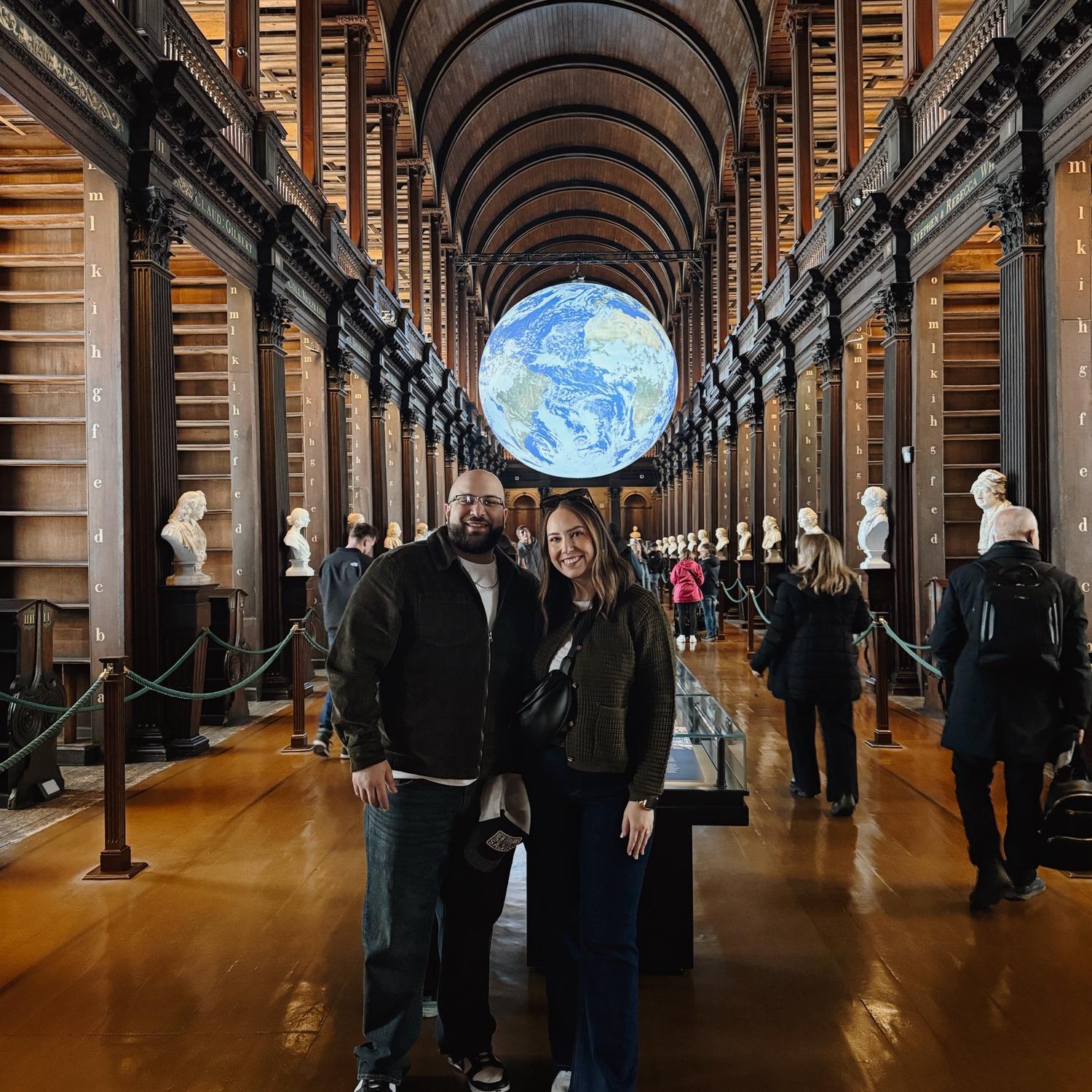 Trinity College in Dublin