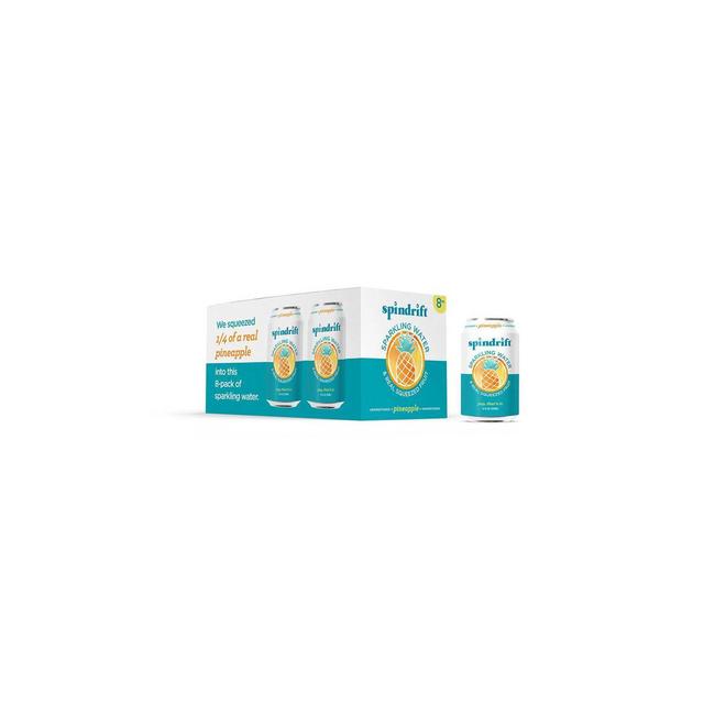 Spindrift Pineapple Sparkling Water - 8pk/12 fl oz Cans