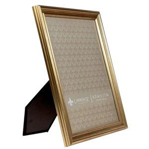Lawrence Frames 536281 8.5x11 Sutter Burnished Gold Picture Frame