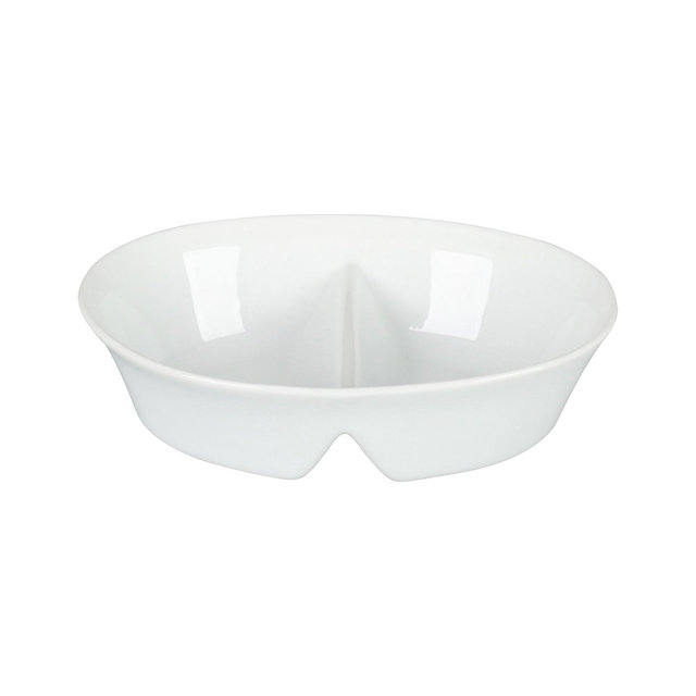 Divided Oval Server Bowl