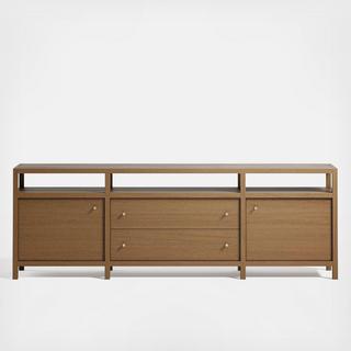 Keane Driftwood Media Console