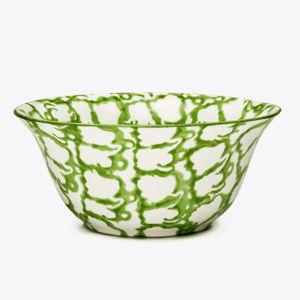 Spongeware Small Bowl, Set of 4