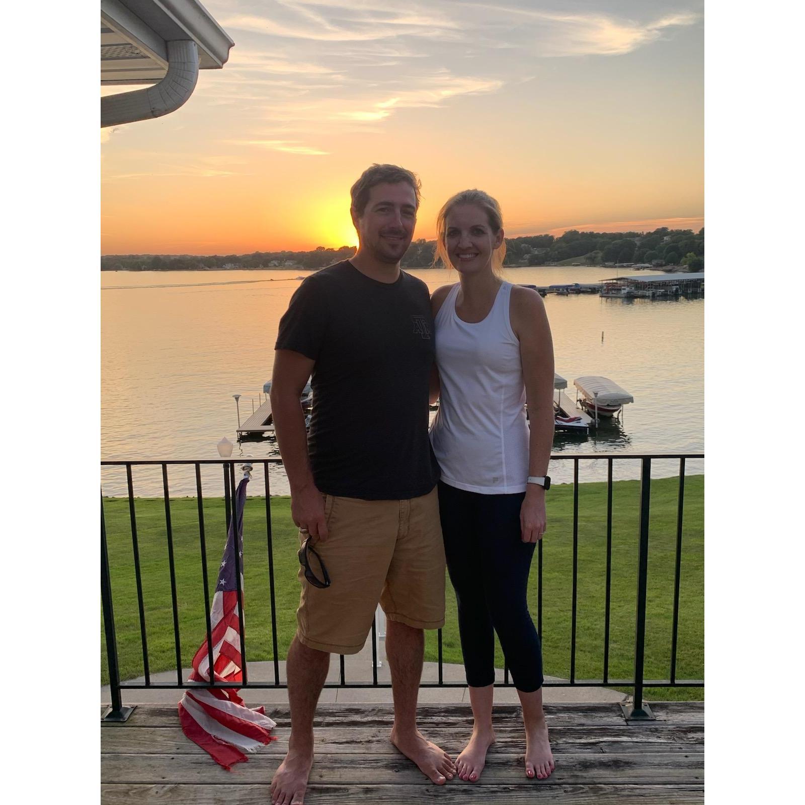 Beautiful Iowa sunset