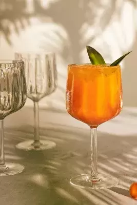 Lucia Acrylic Wine Glasses, Set of 4