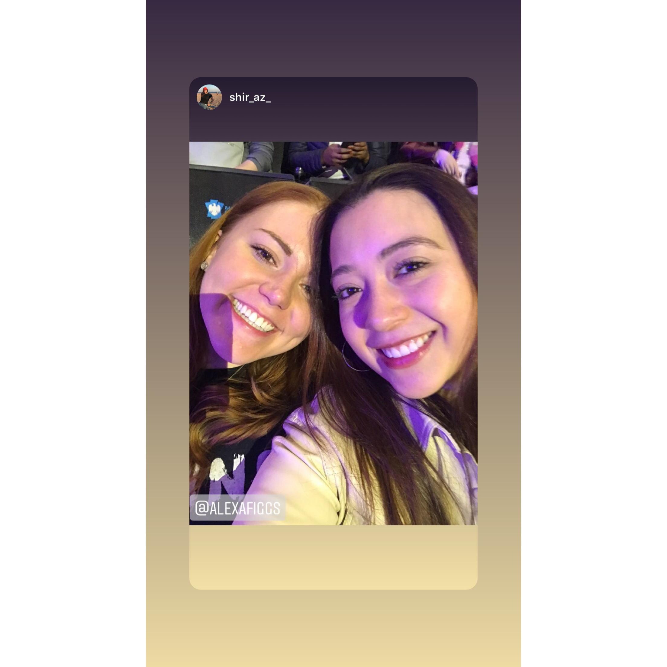 March 2020: The night before the world was paused due to Covid at the Celine Dion concert