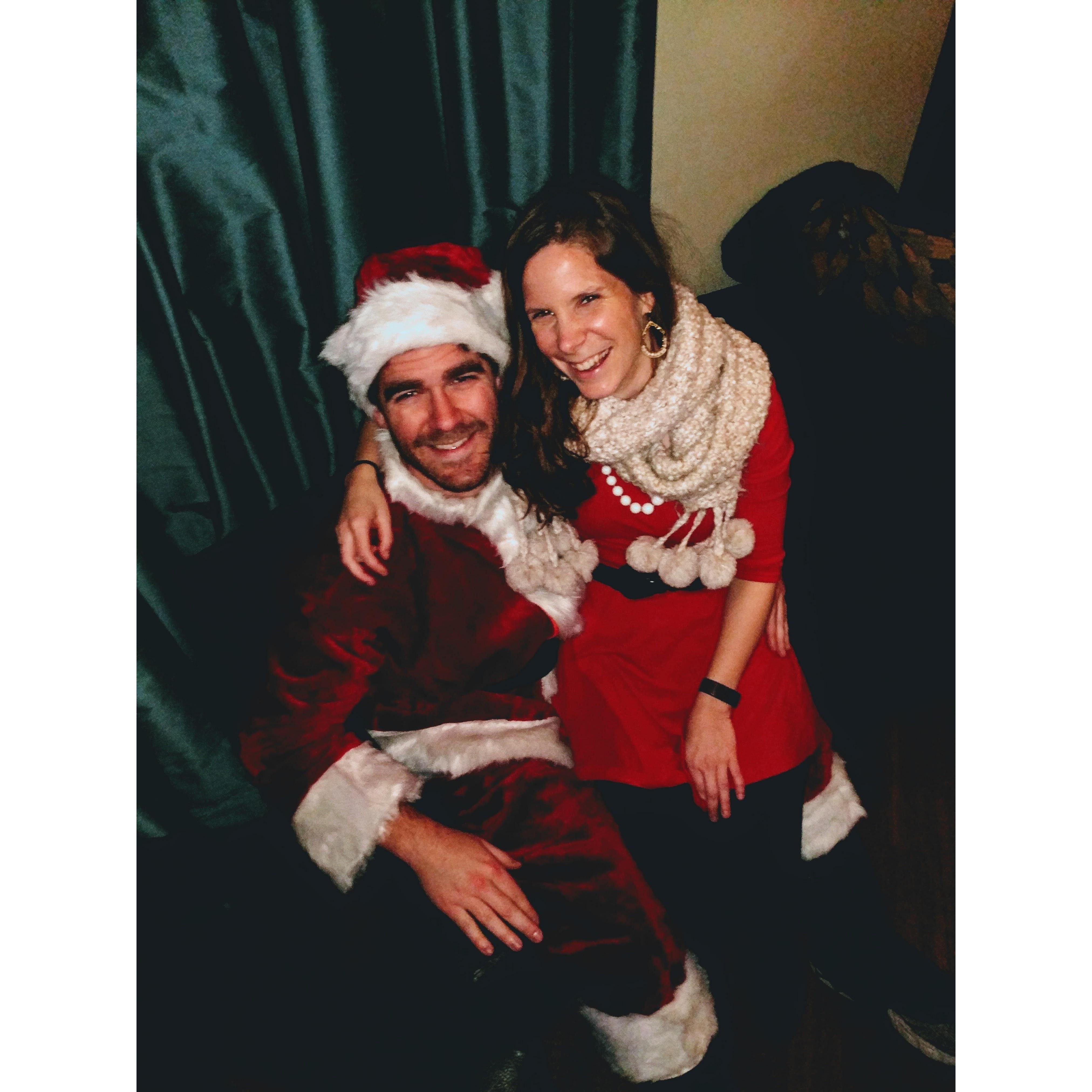 The Santarchy pub crawl - dressing up continues!