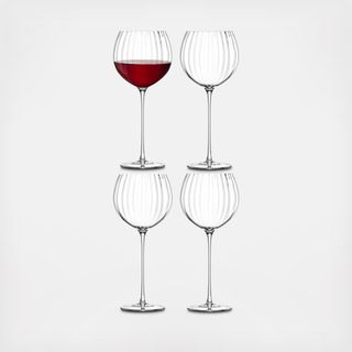 Aurelia Balloon Wine Glass, Set of 4