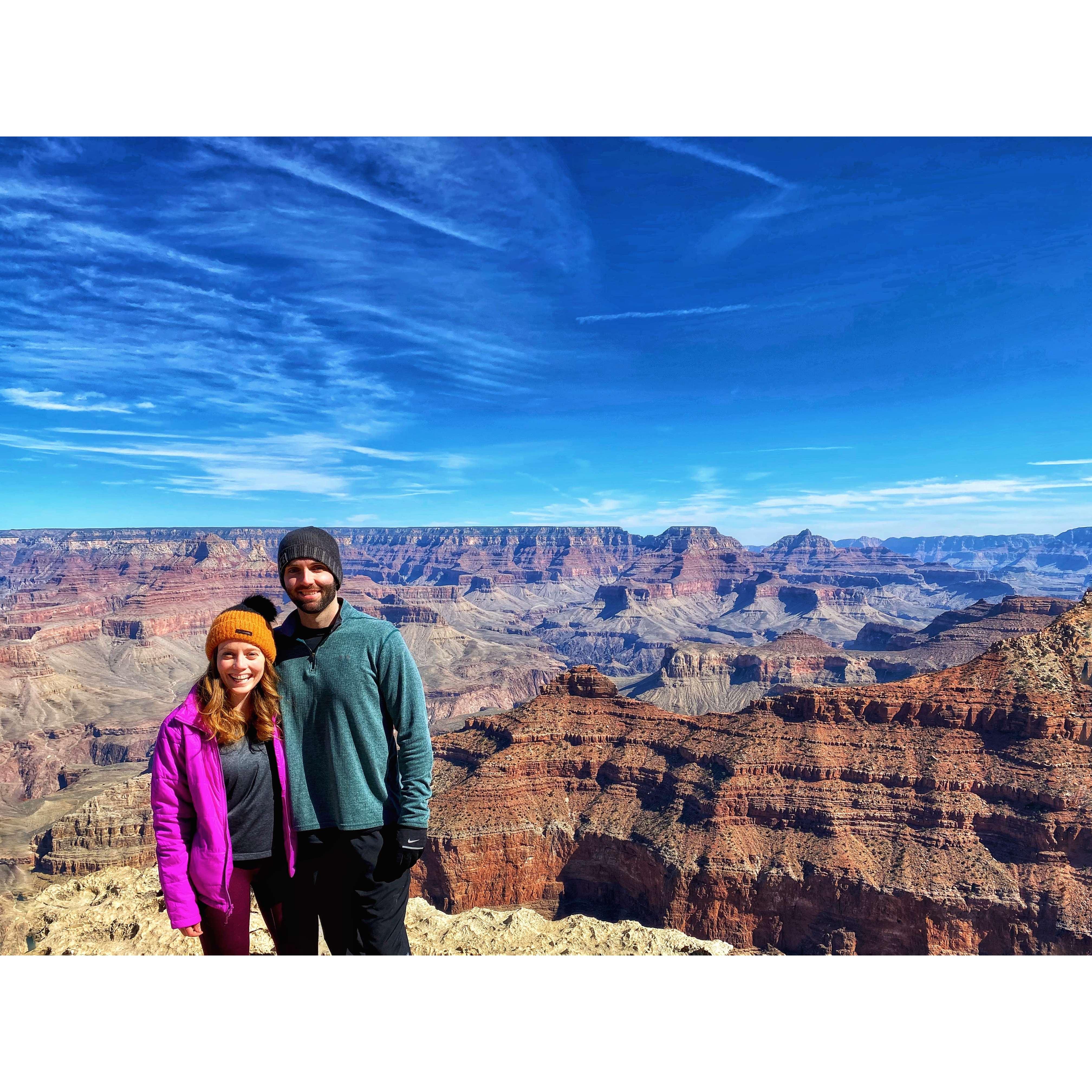 Russ came to visit me in Phoenix during one of my travel assignments and we couldn't pass up the opportunity to see the Grand Canyon.