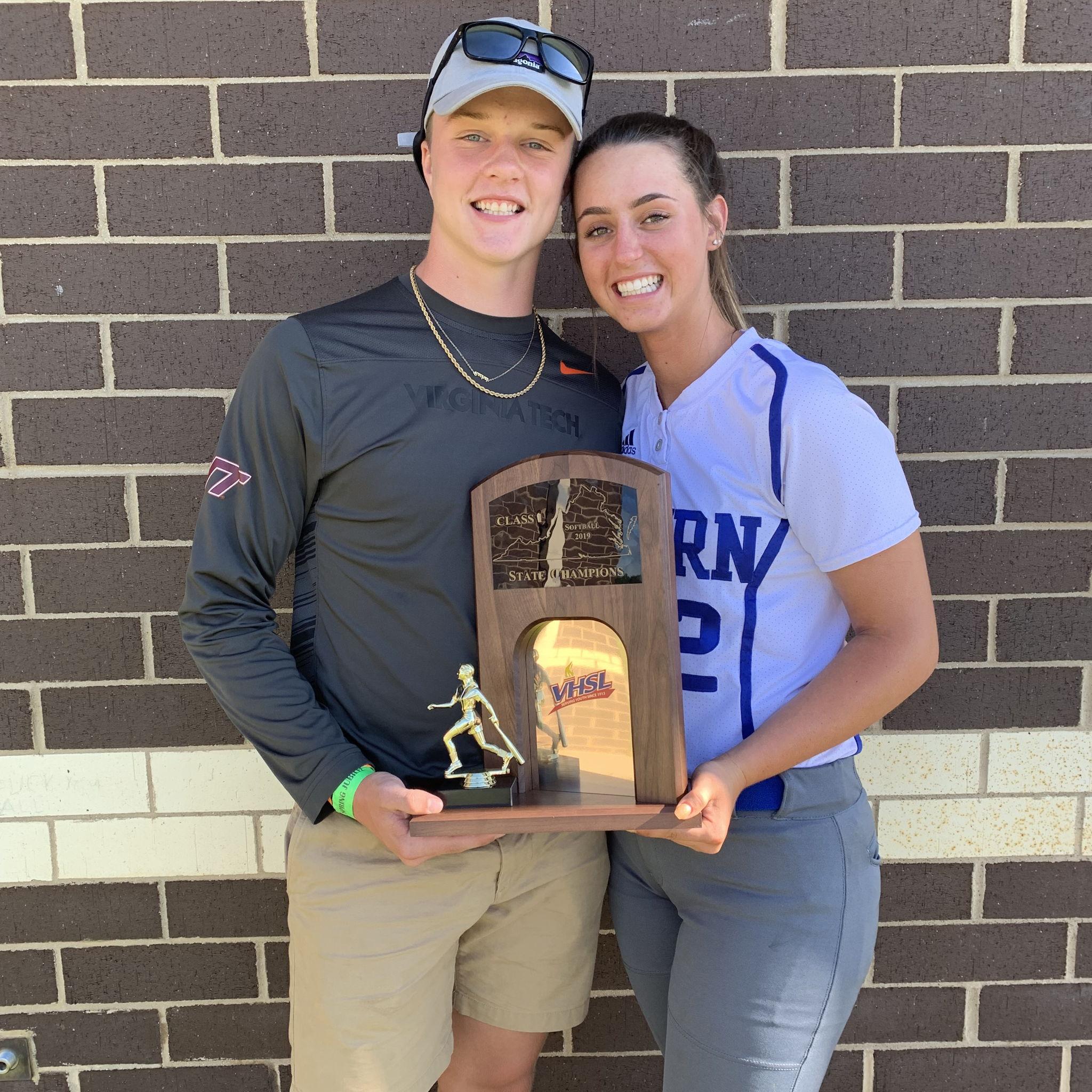 Winning the softball state championship! 🌟