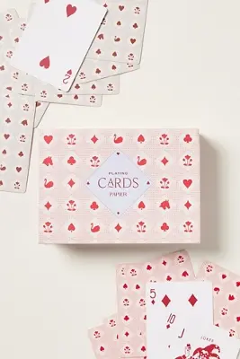 Anthropologie x Papier Playing Cards, Set of 2