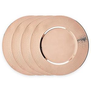 Old Dutch International 16-Inch Décor Copper Charger Plates (Set of 4)