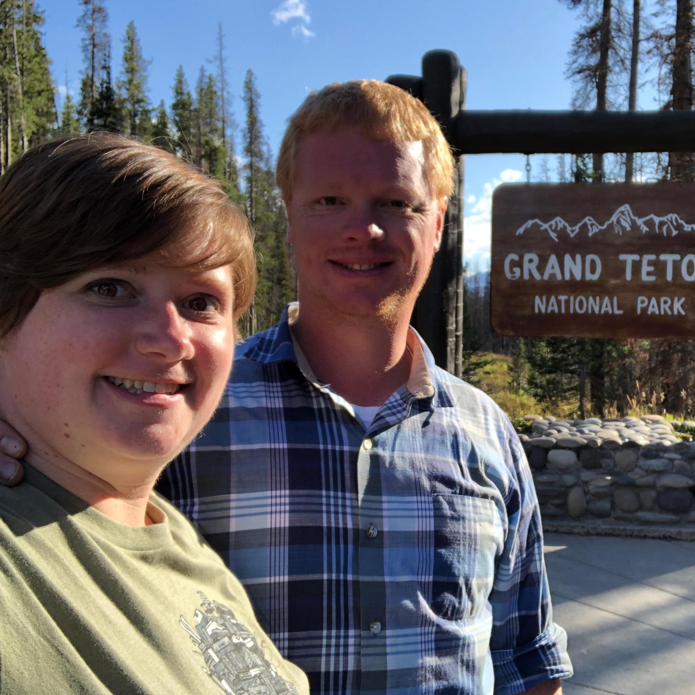 Love spending time with the guy on the road. We love road trips & seeing all the nature we can.