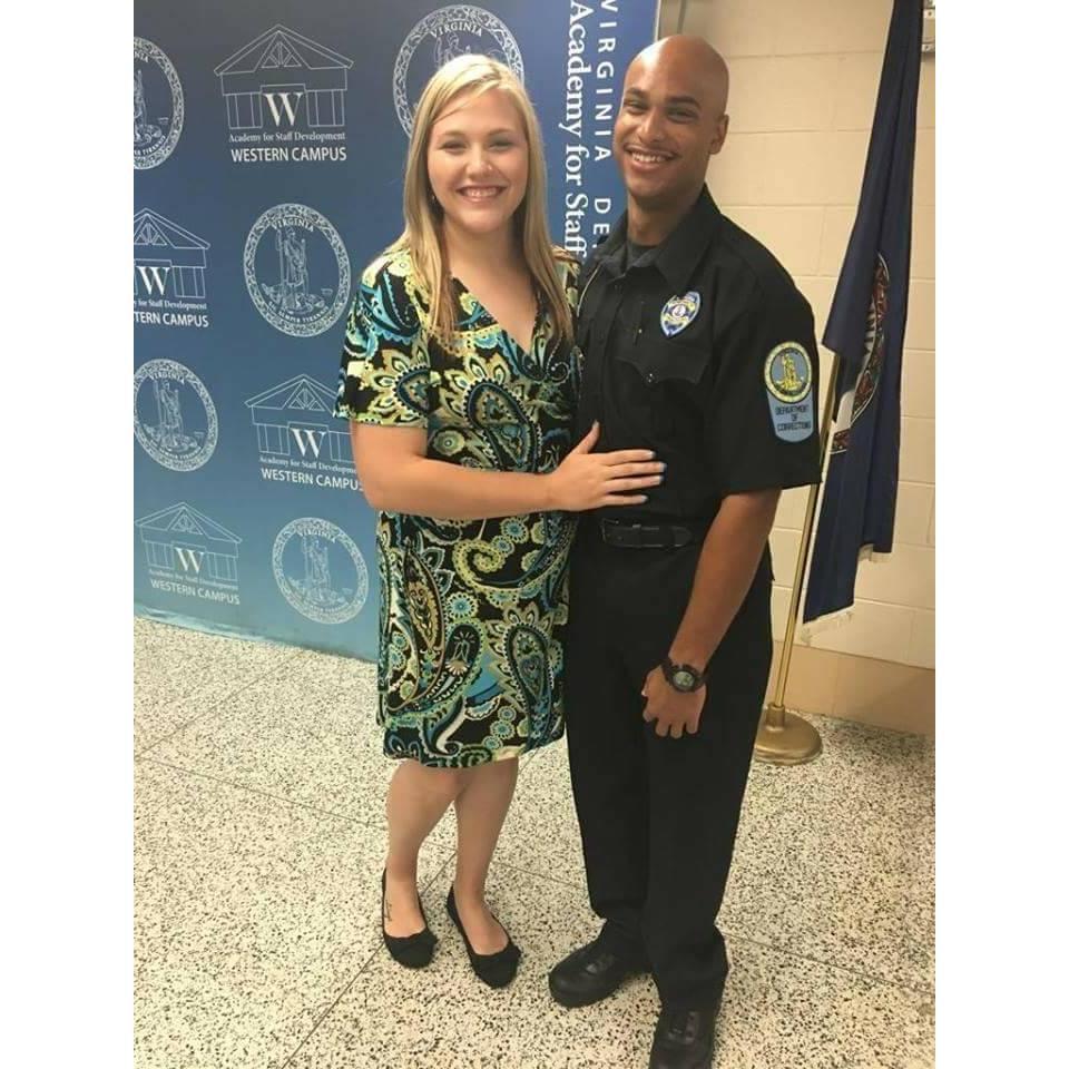 Troy's graduation from Correctional Officer training in Marion