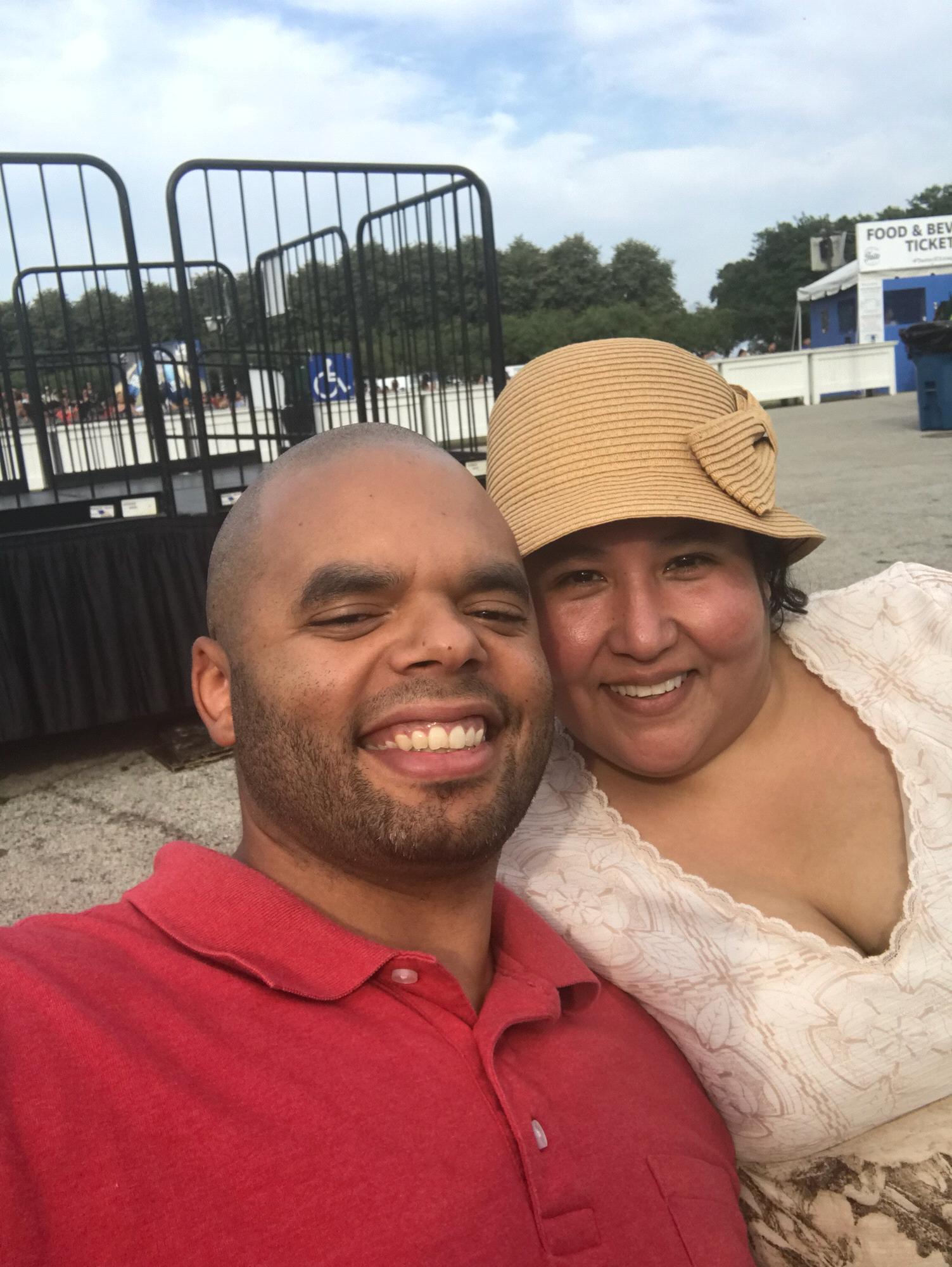 A hot afternoon at the Juanes Concert