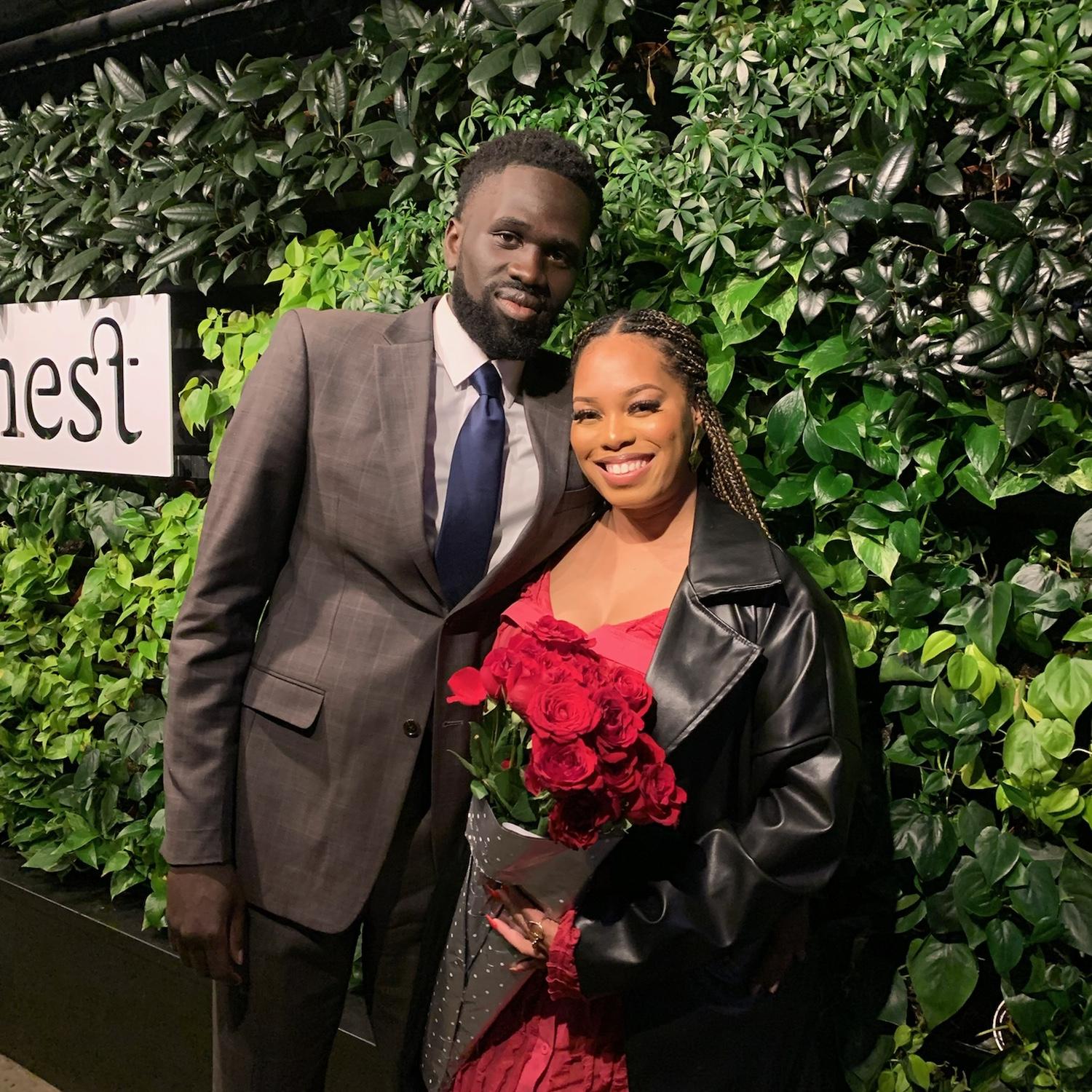 Our first Valentine’s Day. ❤️