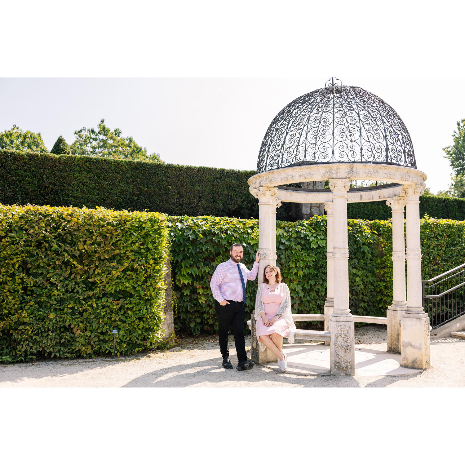 Engagement Photos at Longwood Gardens
