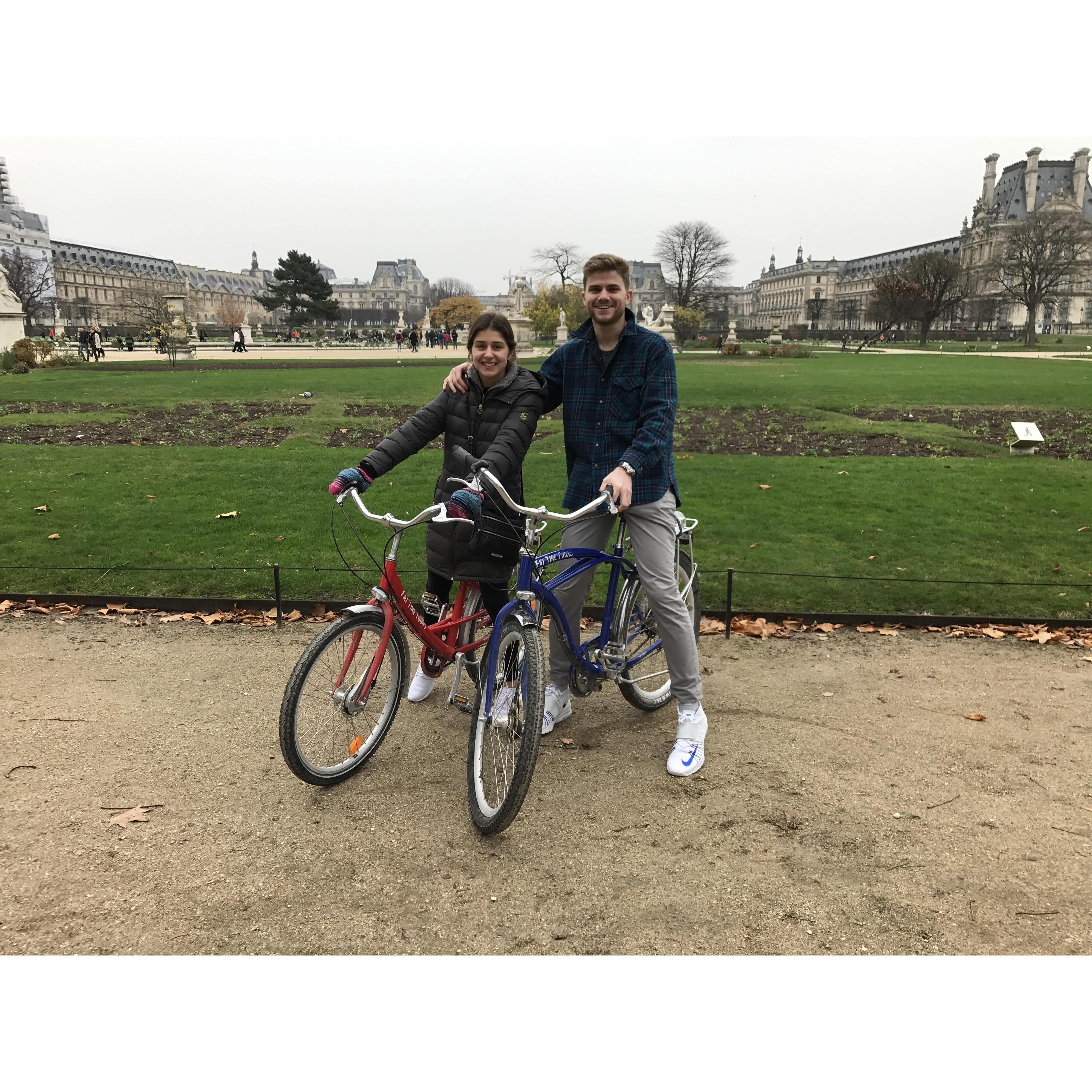 More bike adventures in Paris