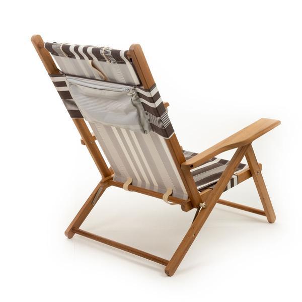 The Tommy Chair - Black Riviera Stripe