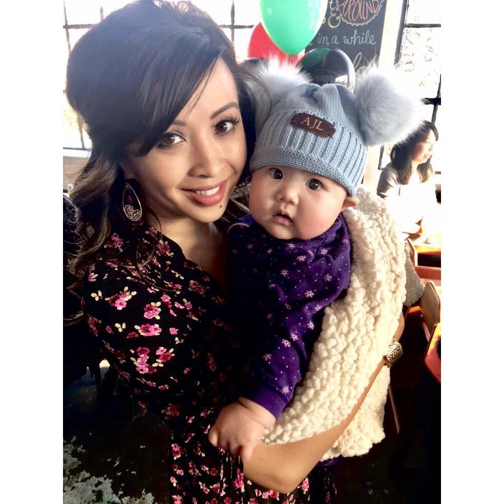Pictured here with one of our friend's beautiful baby girl, Alexa Jean.