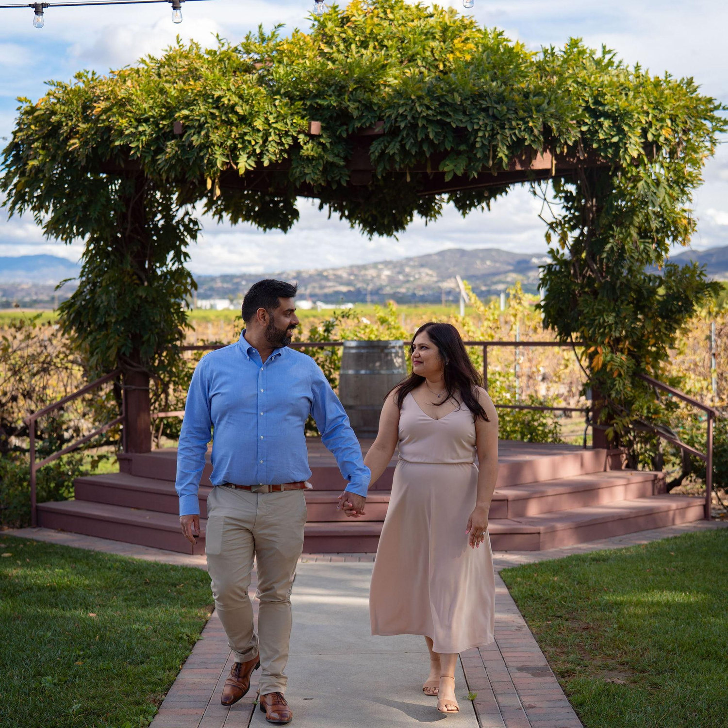 Right after we got engaged!