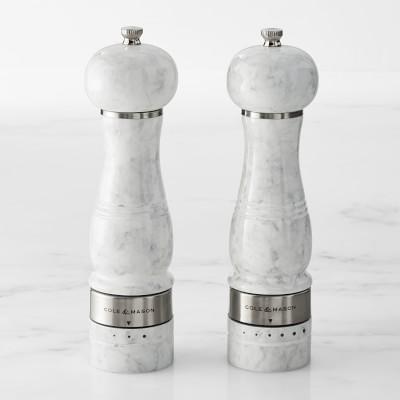 Cole & Mason Ardingly Faux Marble Salt & Pepper Mill
