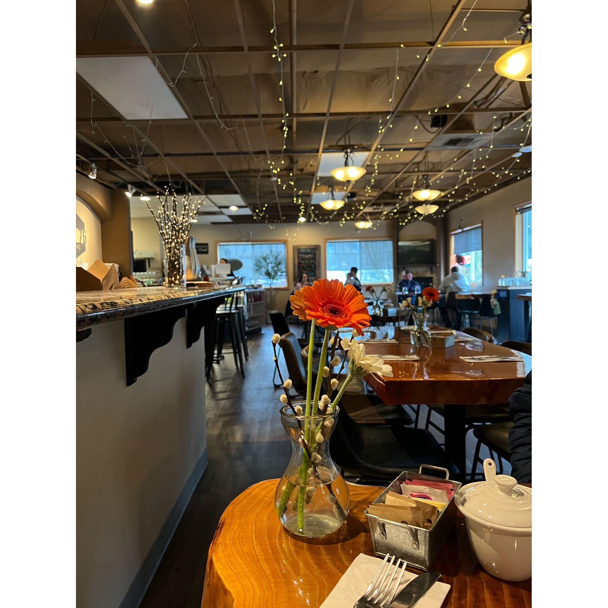 Breakfast at Bistro 76 8:00am - 9:00am 3/11/23