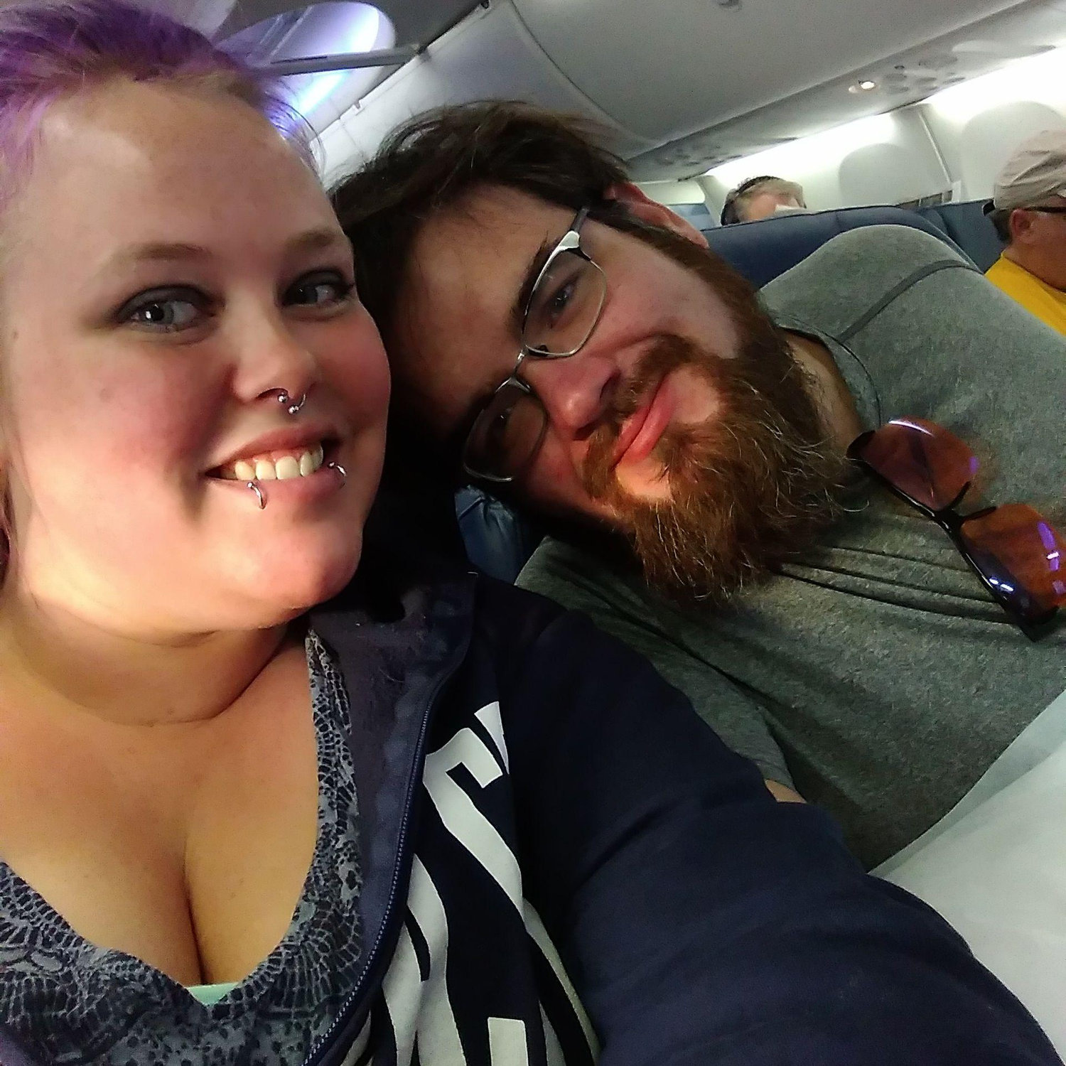 Disney World, May 2018- on the plane