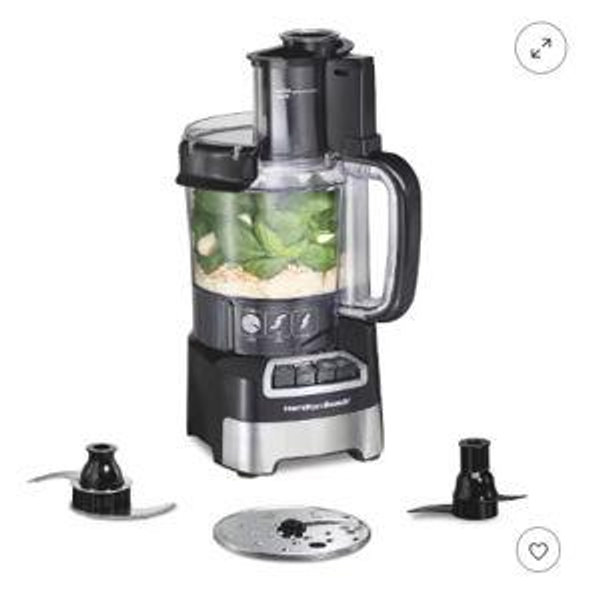 Hamilton Beach 12 Cup Stack and Snap Food Processor