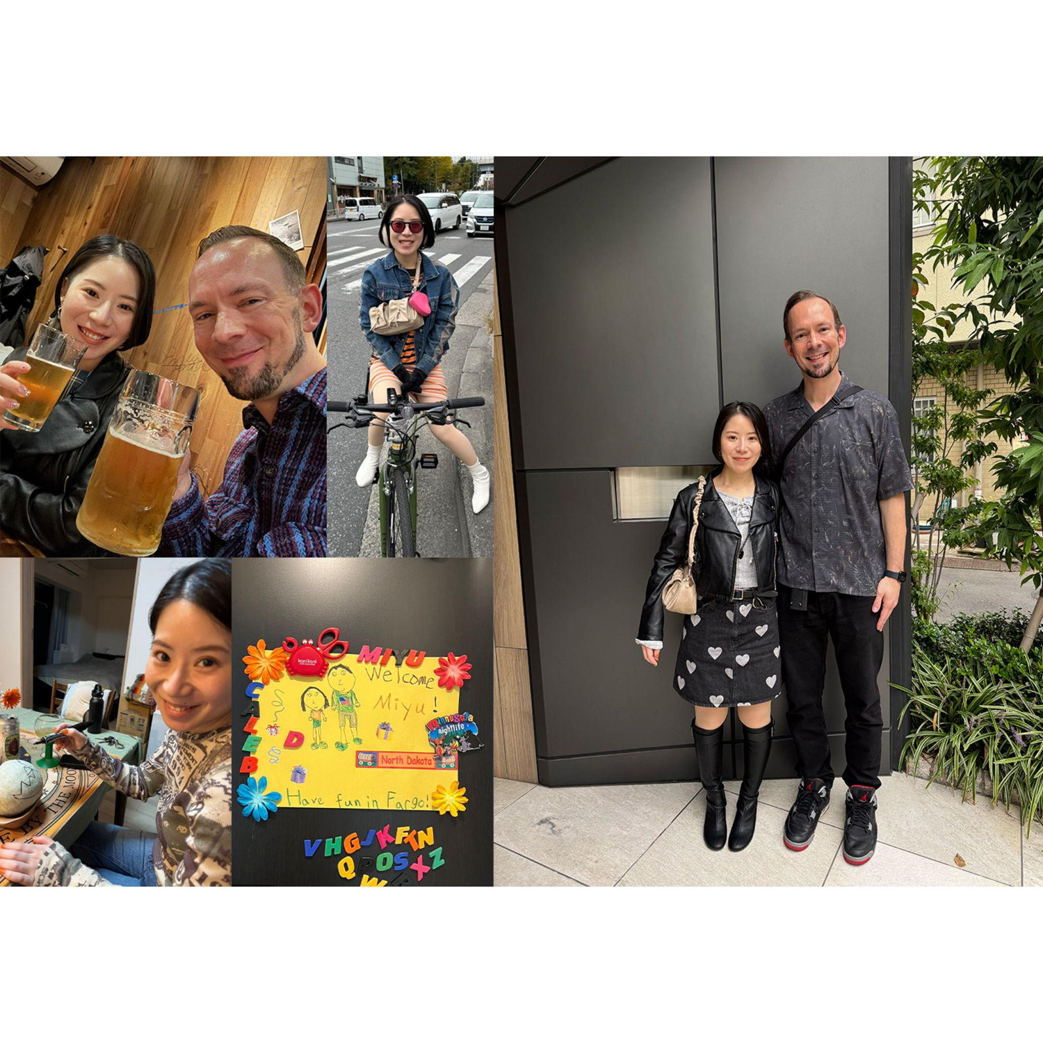 New apartment, Miyu's bike purchase and starting life together