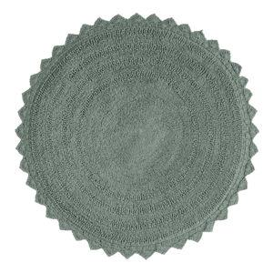 Redondo Round Cotton Bath Mat Laurel Green - World Market