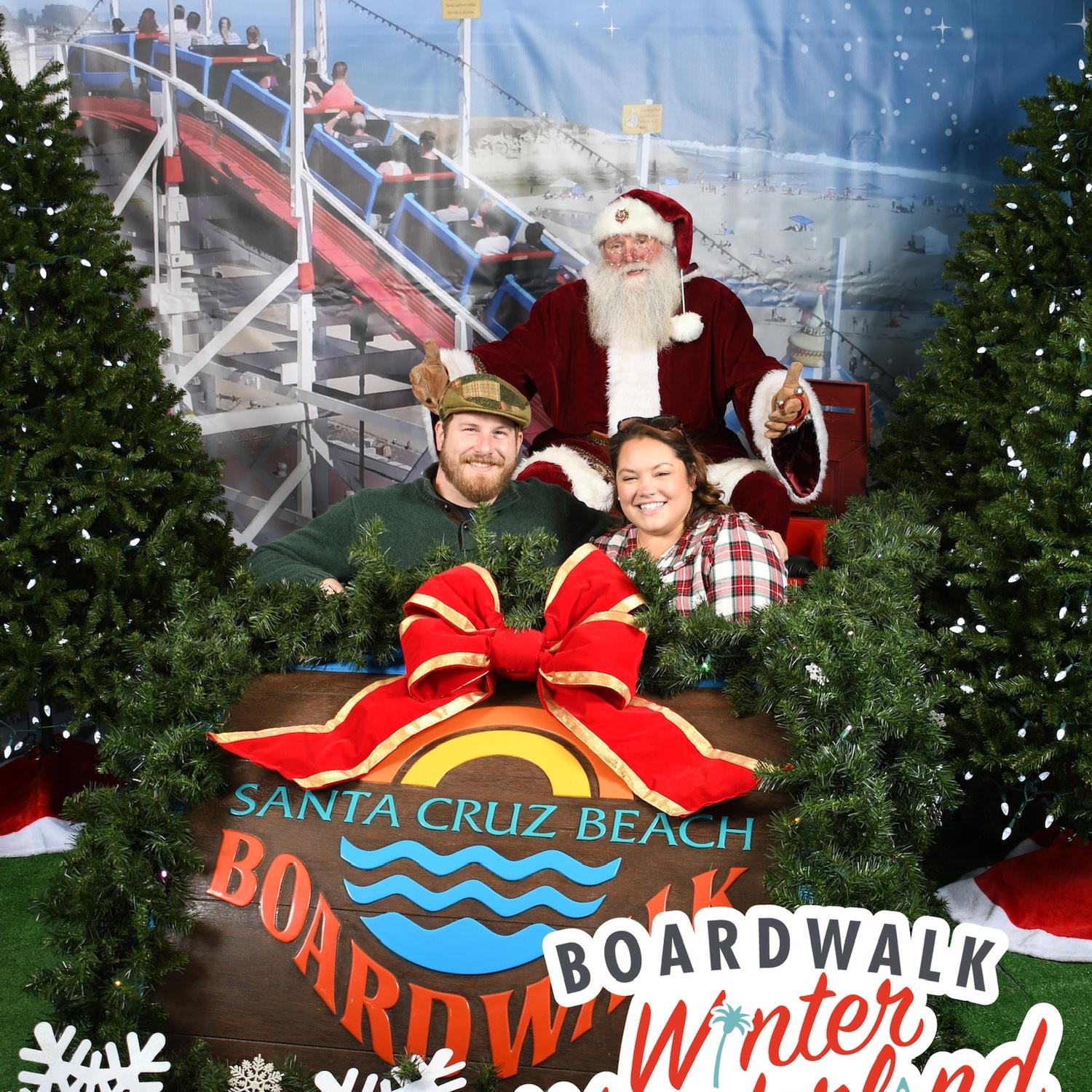Winter Wonderland at the Boardwalk | December 2022 in Santa Cruz, CA