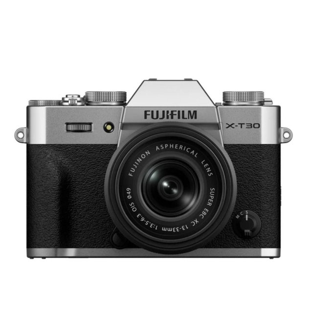 Fujifilm - X-T30 III Body with XC13-33MMF3.5-6.3 OIS lens Kit 6K Video - Silver
