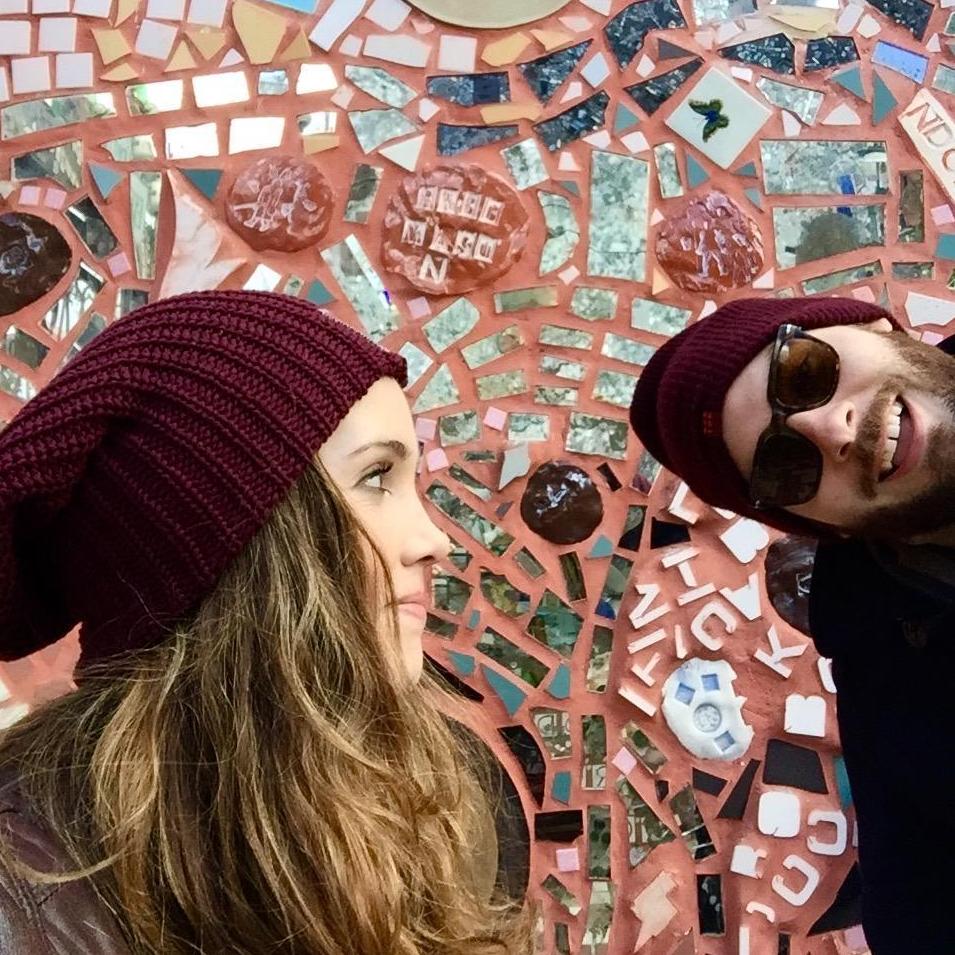 Magic Gardens in Philadelphia, PA - first time Corbett met the Anglin family