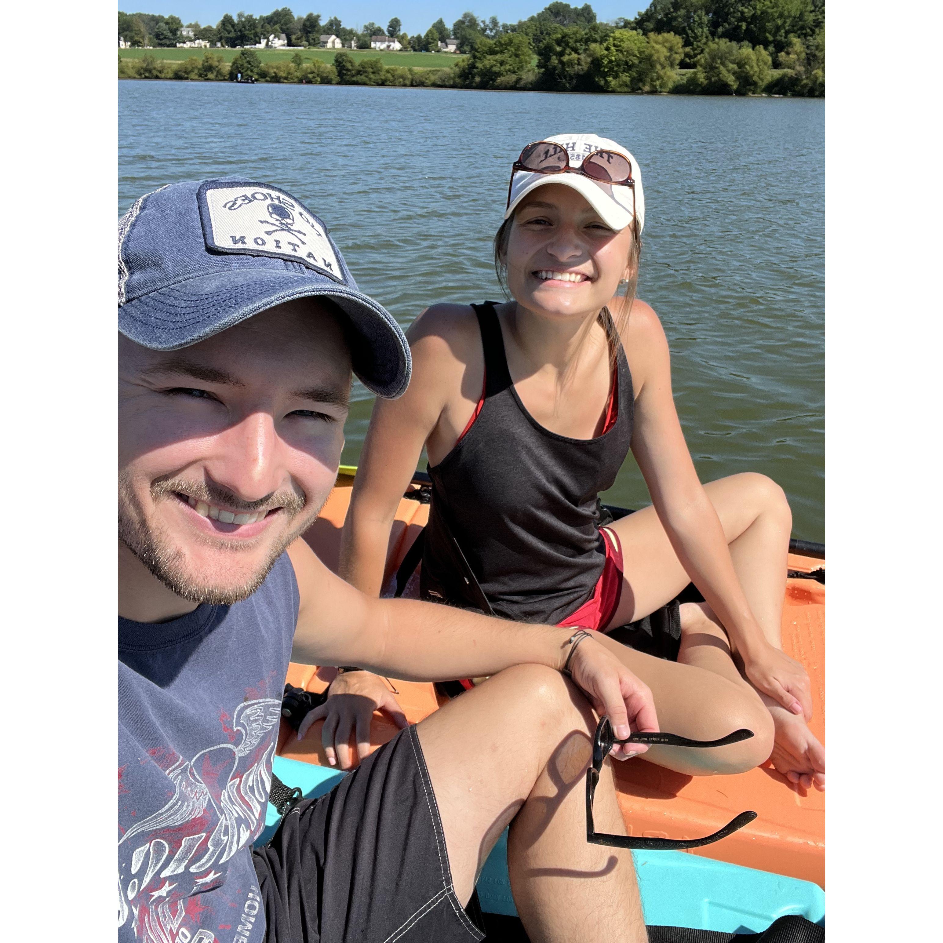 Kayaking