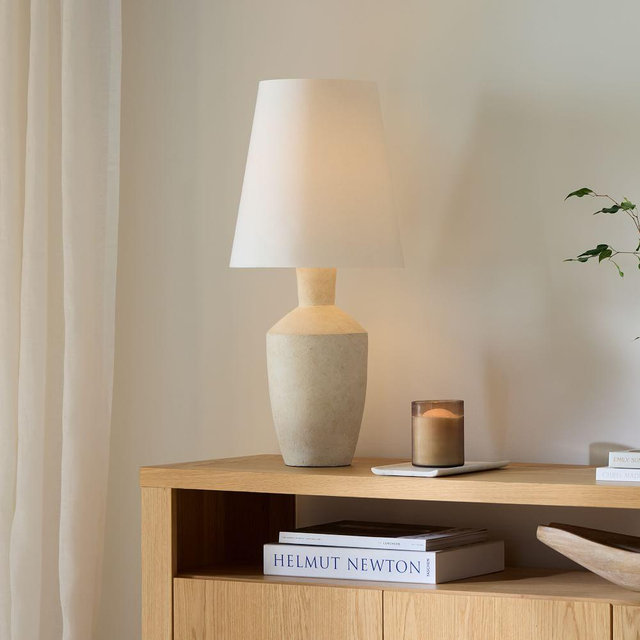 Form Studies Table Lamp, 32", White